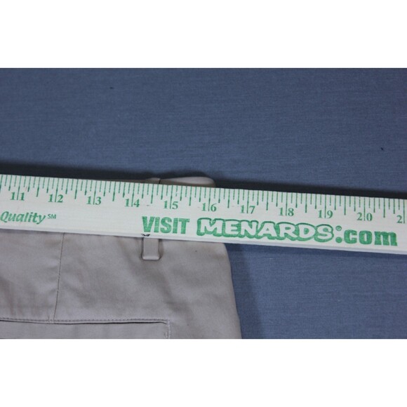 Birddogs Pants Mens Tan Stretch Chino Lined Performance Golf Flat Fronts 32 X 30 - Picture 9 of 11